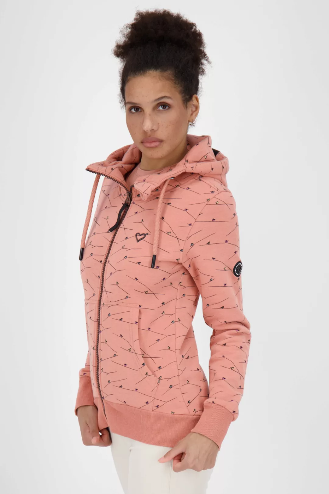 Alife & Kickin Kapuzensweatjacke "YasminAK B Sweatjacket Damen Kapuzensweat günstig online kaufen