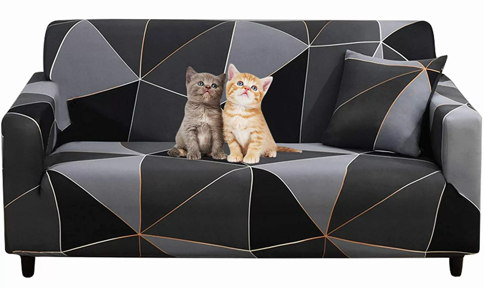 ibettertec Sofahusse Sofabezug 1/2/3/4 Sitzer,Sofaüberwurf Elastisch günstig online kaufen