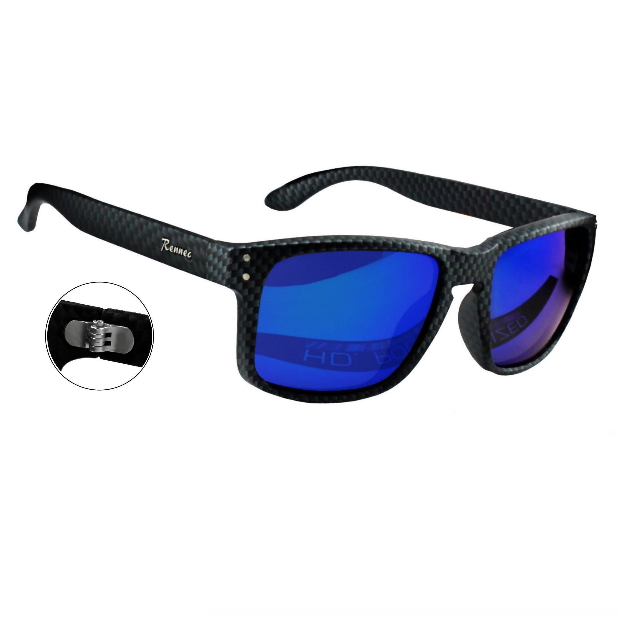 Rennec Sonnenbrille (1x Markenbrille in Carbon günstig online kaufen