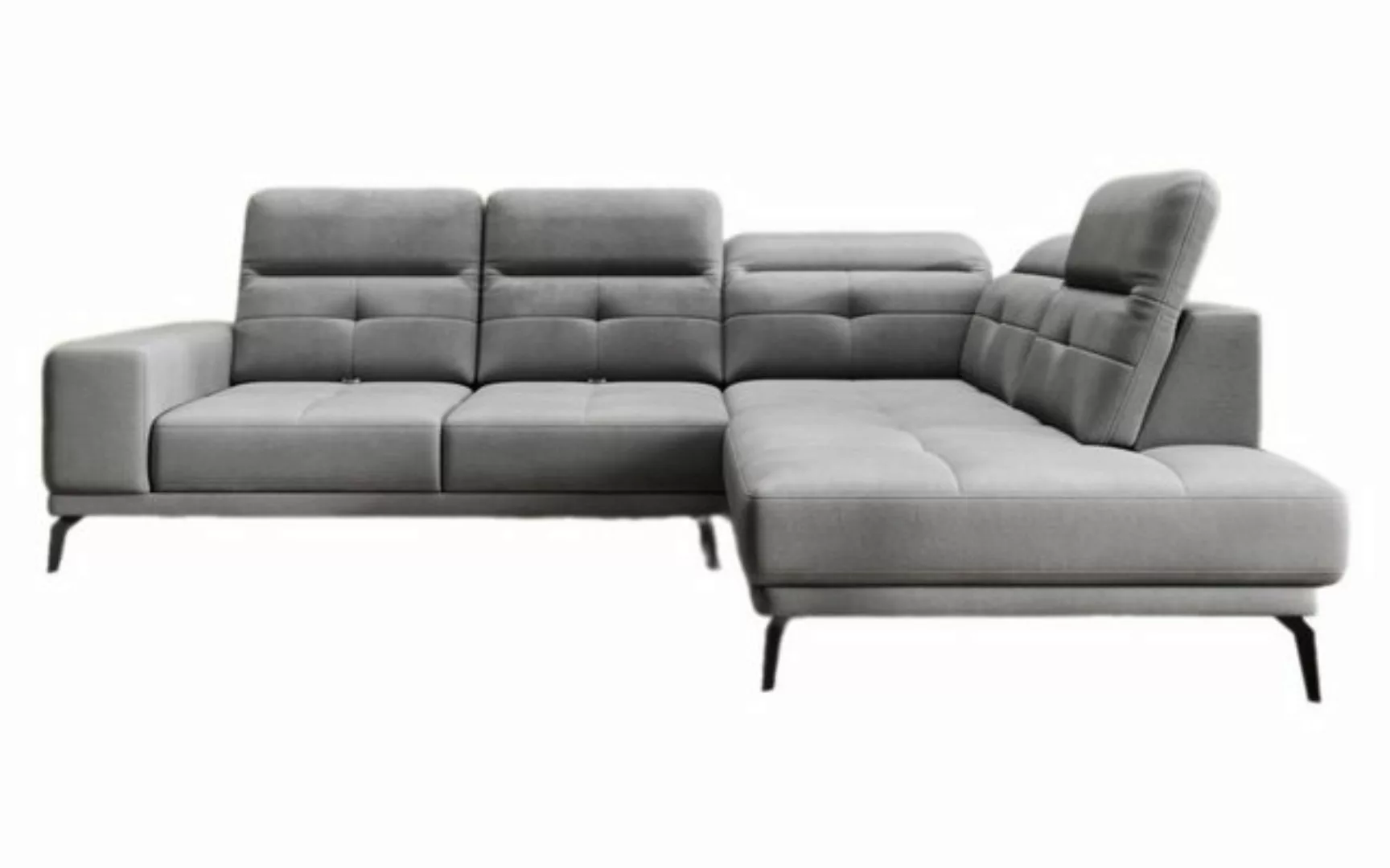 Luxusbetten24 Sofa Designer Sofa Isabella, mit verstellbarer Kopf- und Rück günstig online kaufen