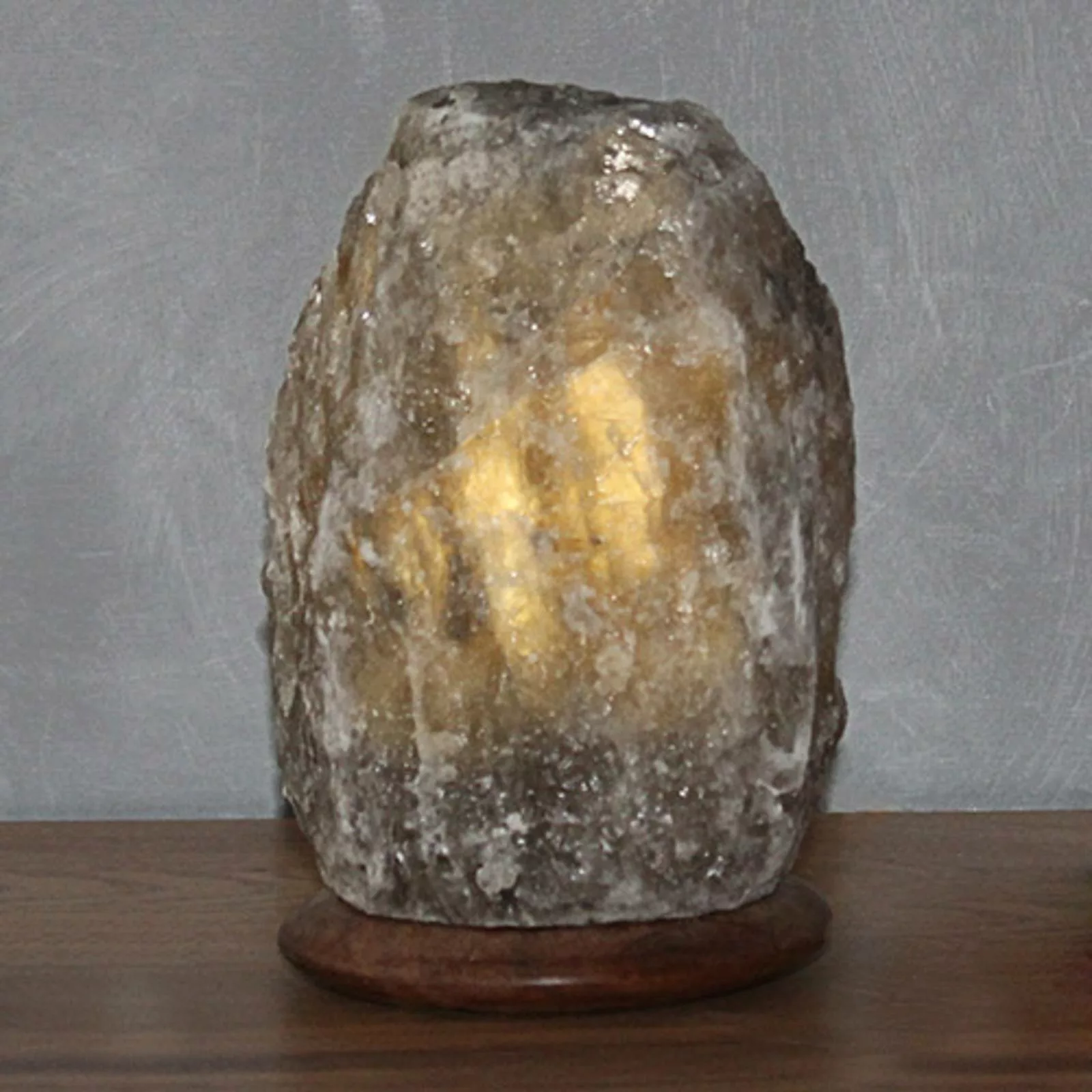 HIMALAYA SALT DREAMS Salzkristall-Tischlampe »Rock«, Handgefertigt - jeder günstig online kaufen