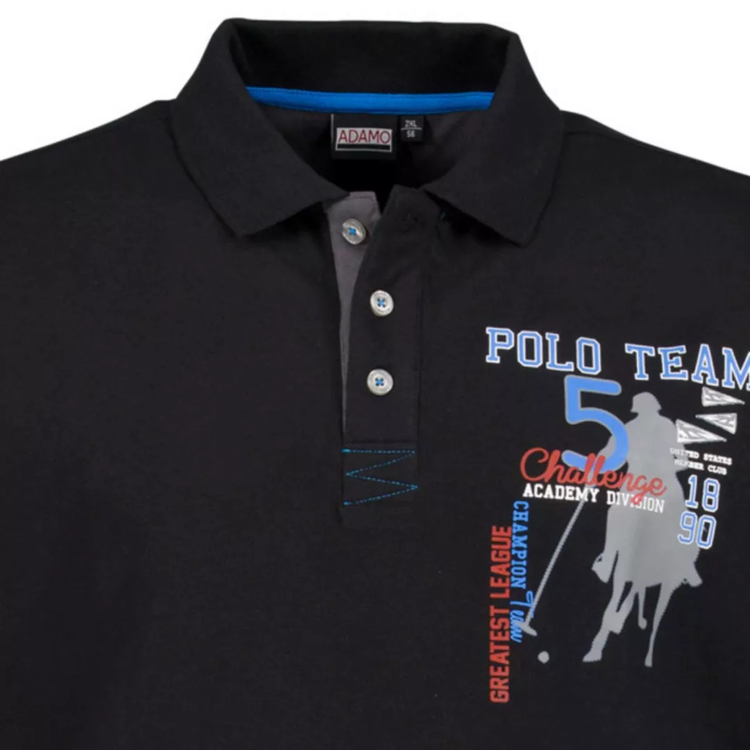 ADAMO Poloshirt mit Print günstig online kaufen