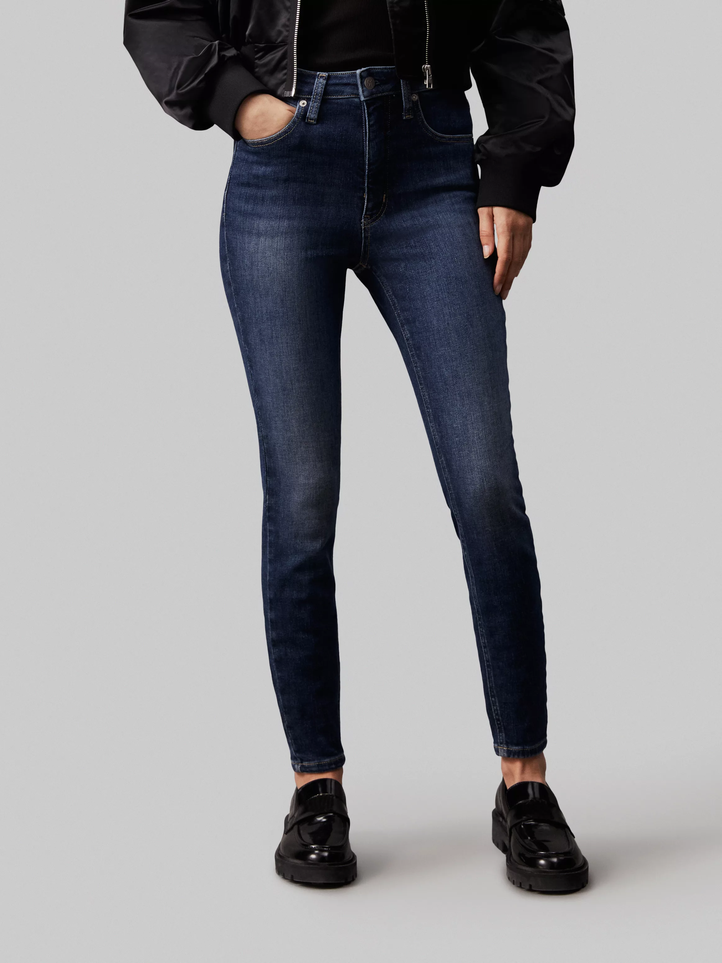 Calvin Klein Jeans Skinny-fit-Jeans "HIGH RISE SUPER SKINNY ANKLE", im 5-Po günstig online kaufen