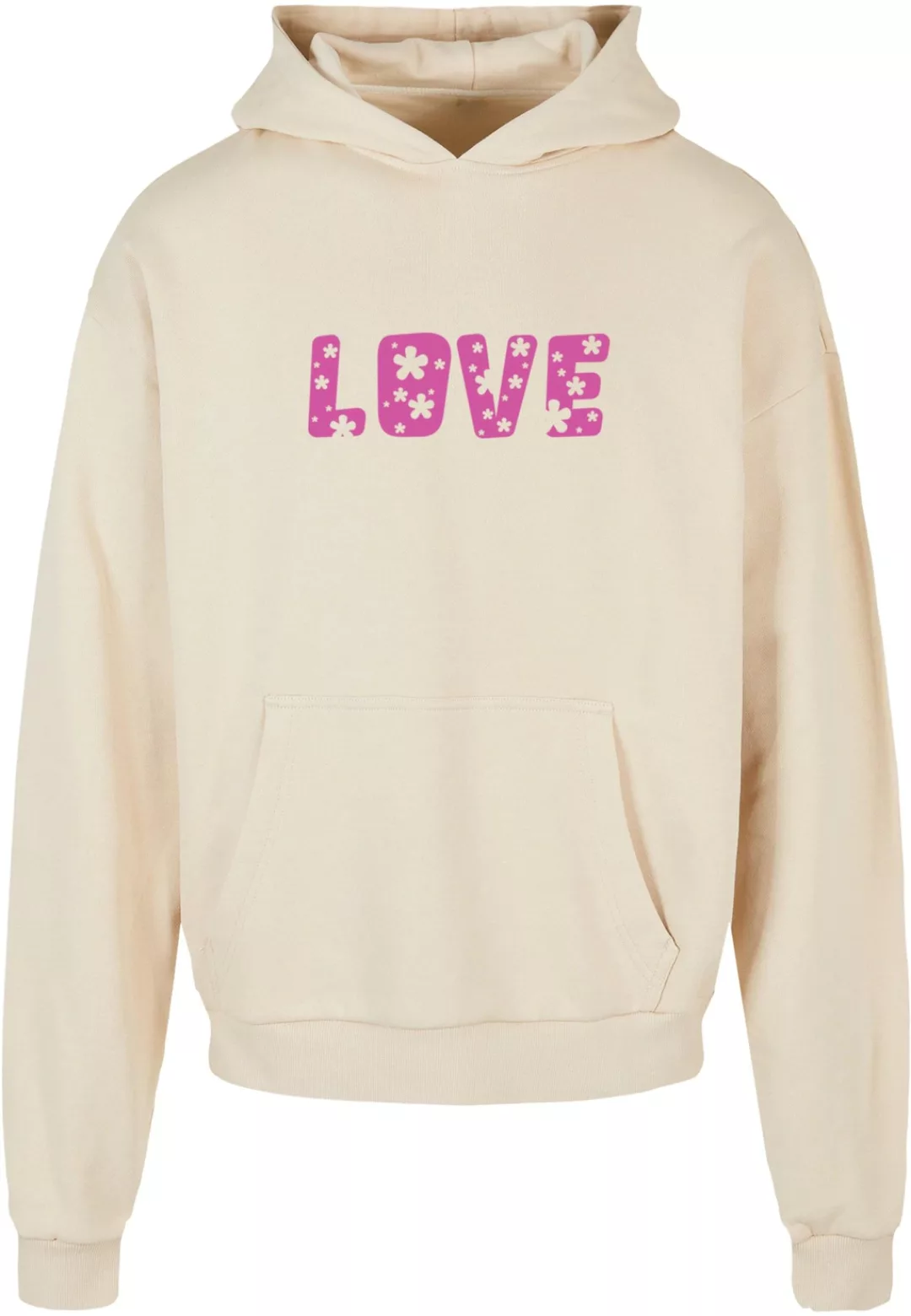 Merchcode Kapuzensweatshirt "Merchcode Herren Valentines Day - Flowers Love günstig online kaufen