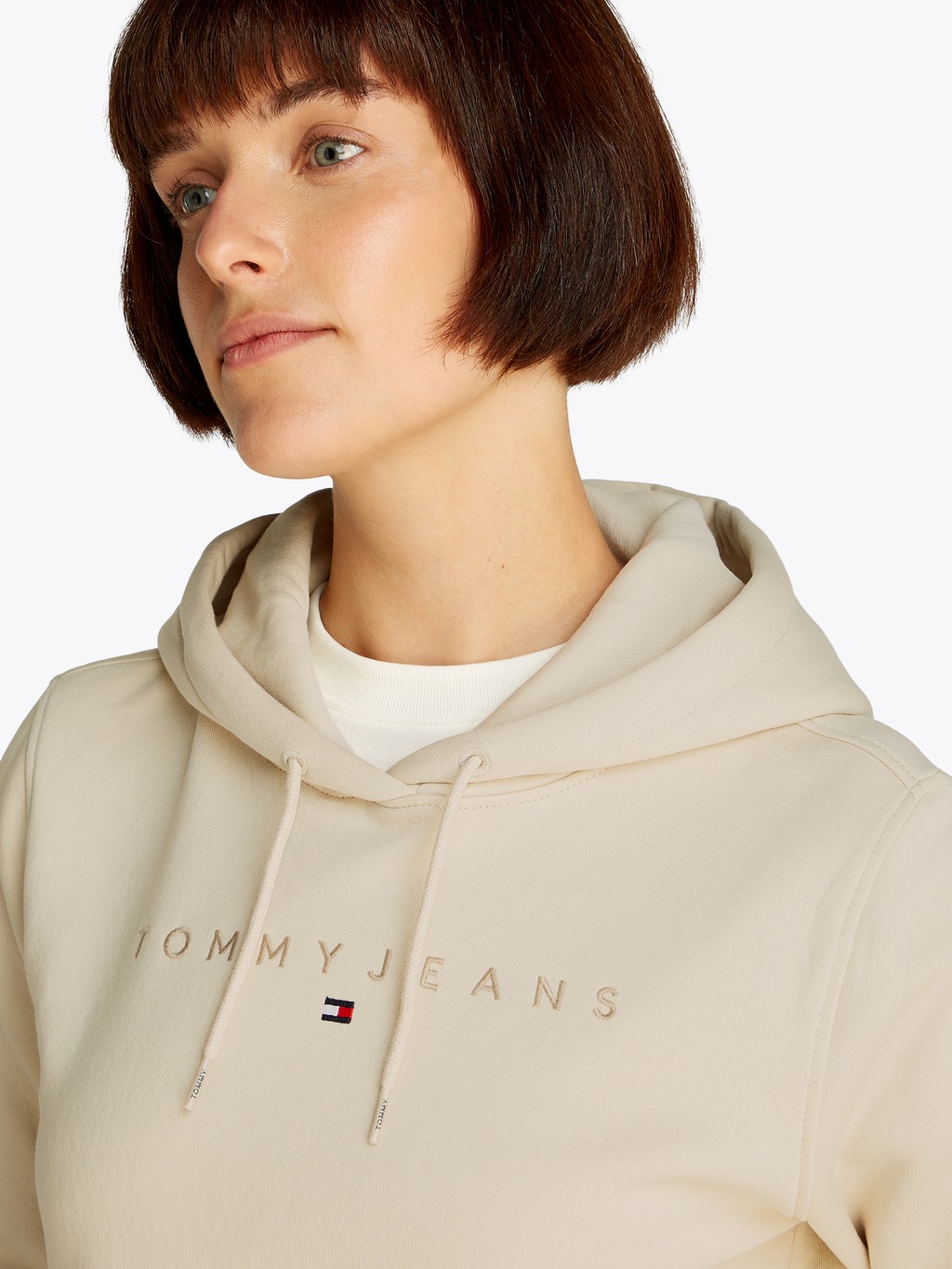 Tommy Jeans Curve Kapuzensweatshirt "TJW REG TONAL LINEAR HOODIE EXT", in G günstig online kaufen