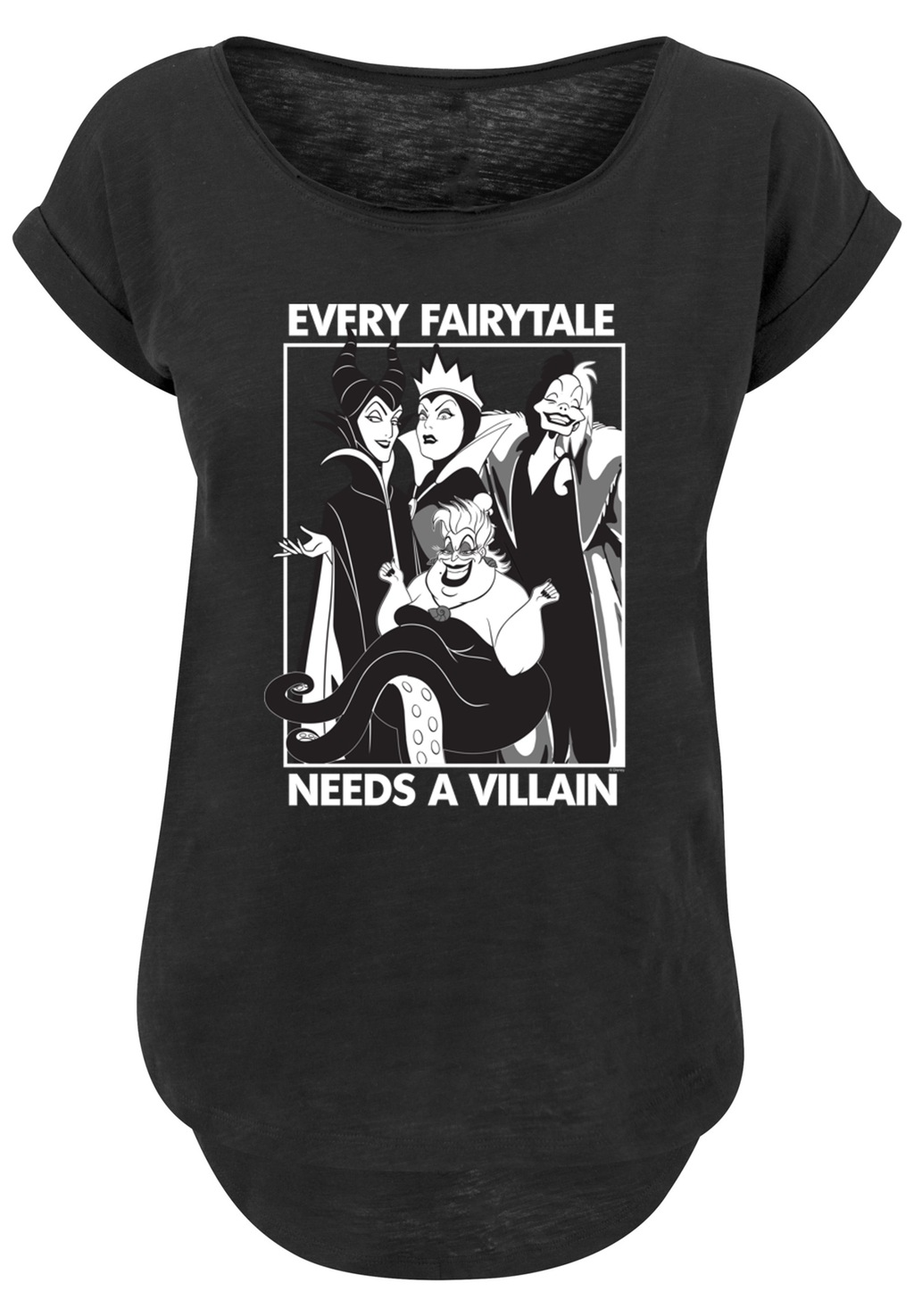 F4NT4STIC T-Shirt "Jedes Märchen braucht einen Bösewicht", Print günstig online kaufen
