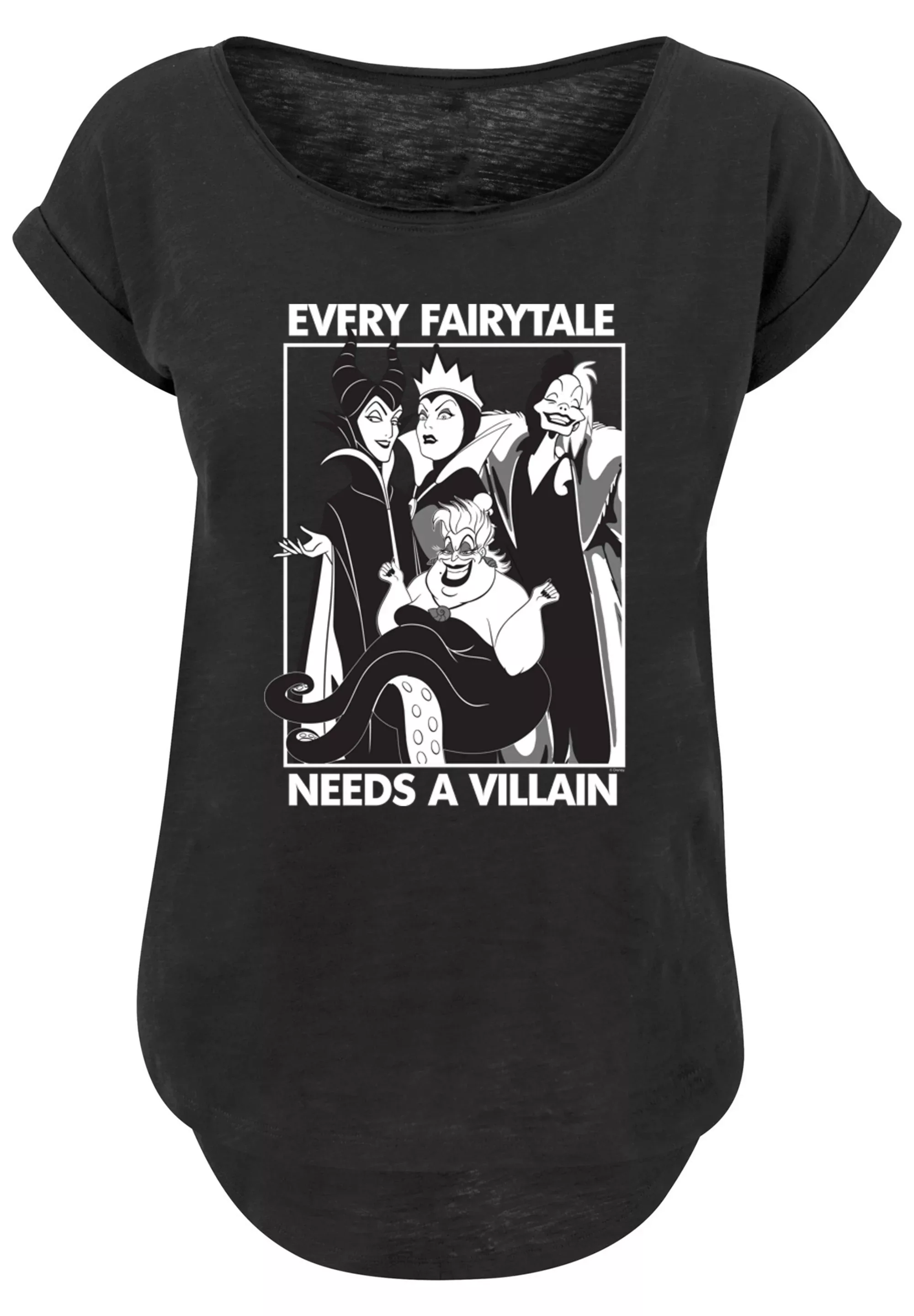 F4NT4STIC T-Shirt "Every Fairy Tale Needs A Villain", Print günstig online kaufen