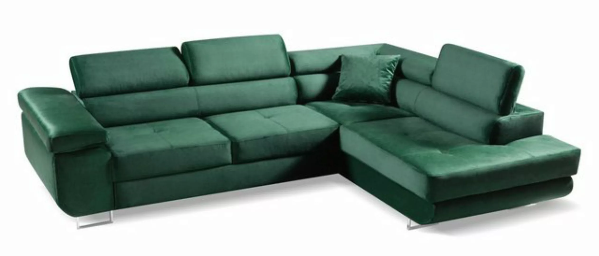 Labett Ecksofa mit Schlaffunktion & Bettkasten Links/Rechts Sofa L-Form GUE günstig online kaufen