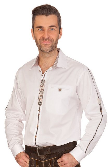 orbis Trachtenhemd Trachtenhemd - MANFRED - weiß günstig online kaufen