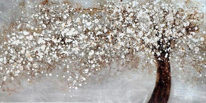 Home affaire Ölbild "Albero", handbemalt günstig online kaufen