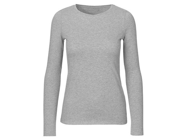 Neutral Langarmshirt Neutral Bio-Damen-Langarmshirt mit Rundhalsausschn günstig online kaufen