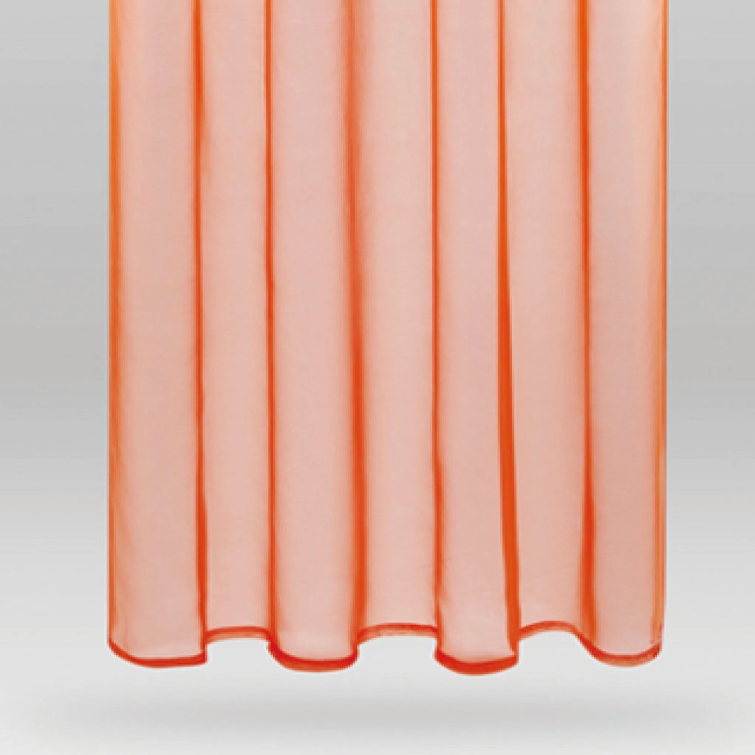 Bestlivings Dekoschal Noella Schlaufe Voile 2er Pack 140 cm x 175 cm Orange günstig online kaufen