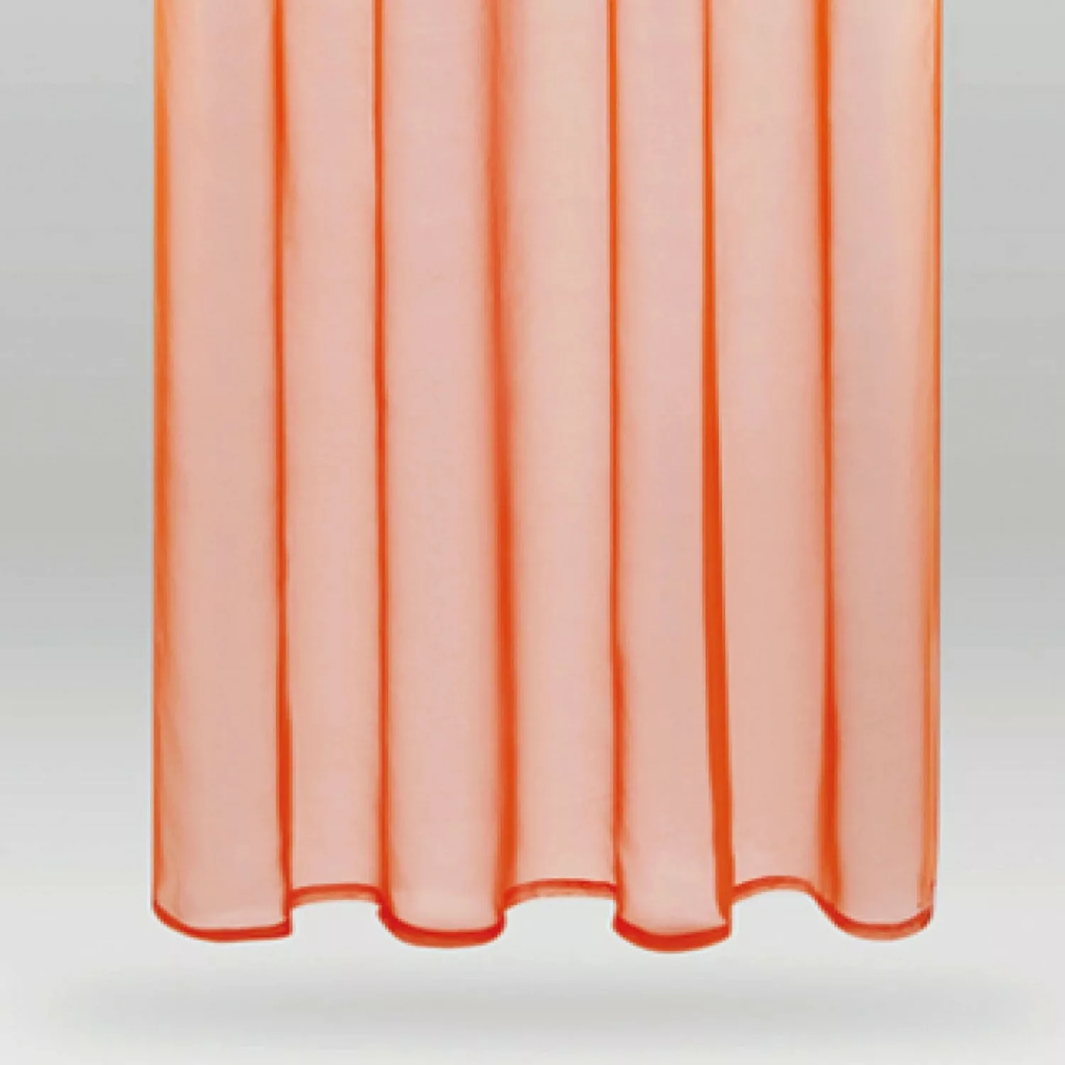 Bestlivings Dekoschal Noella Schlaufe Voile 2er Pack 140 cm x 175 cm Orange günstig online kaufen