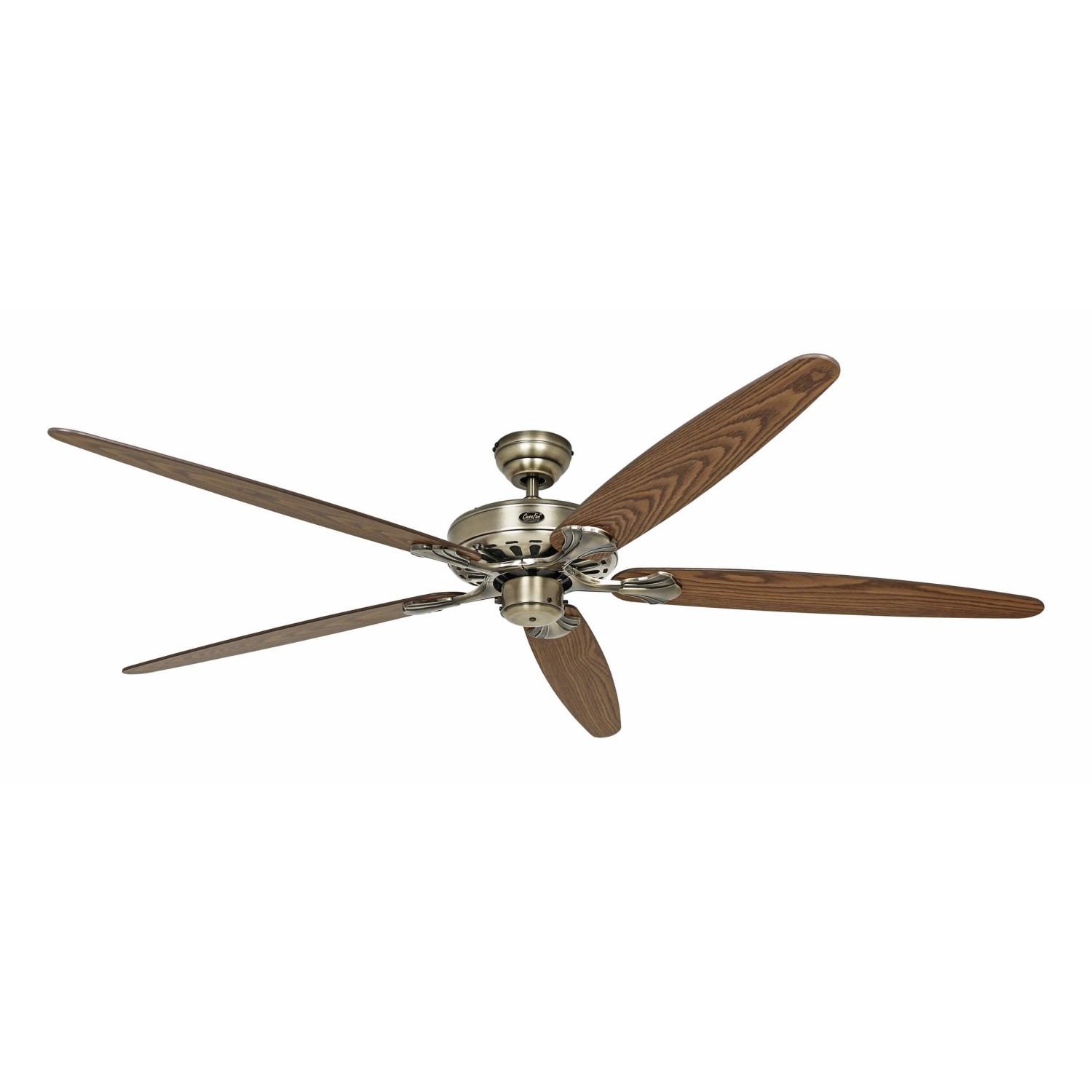 Deckenventilator Classic Royal 180 messing eiche günstig online kaufen