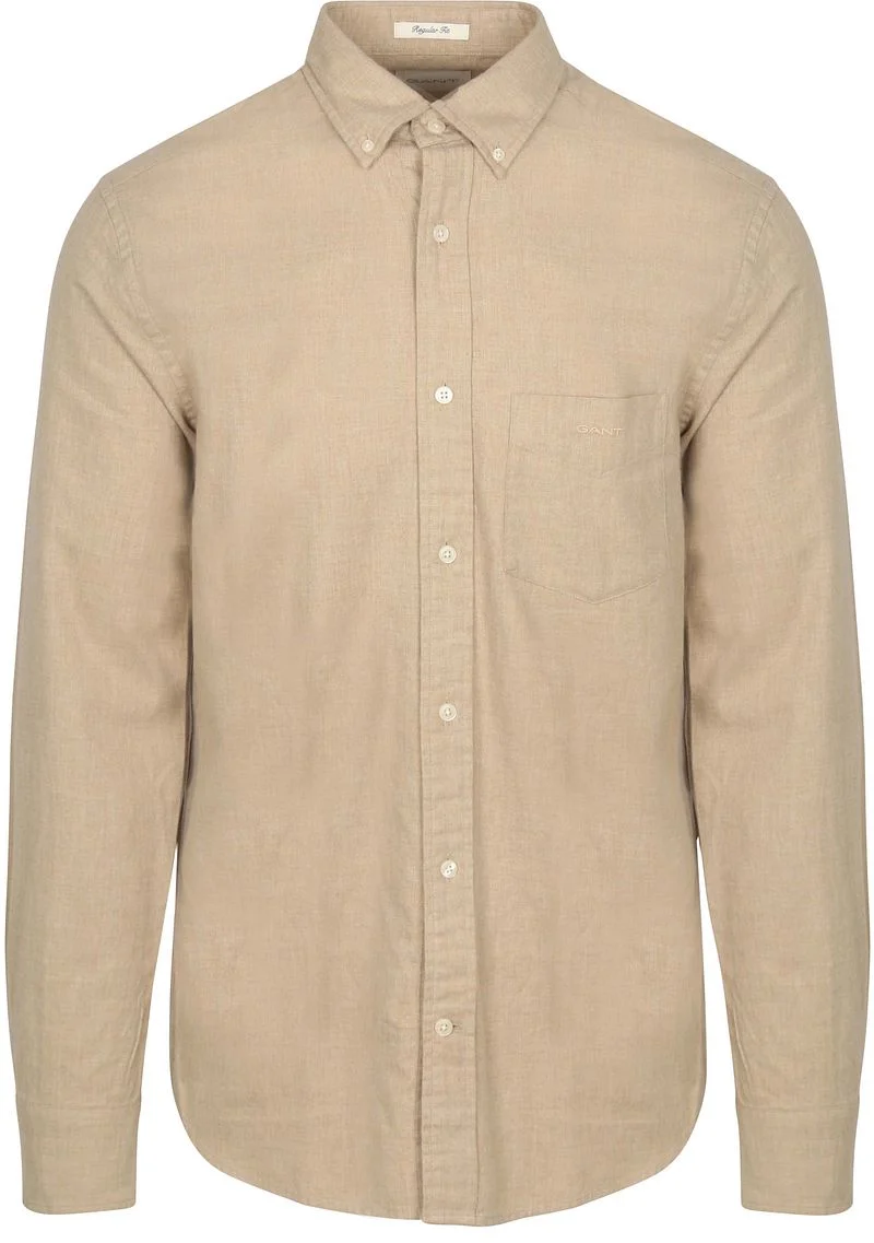 Gant Langarmhemd "REG FLANNEL MELANGE SHIRT" günstig online kaufen