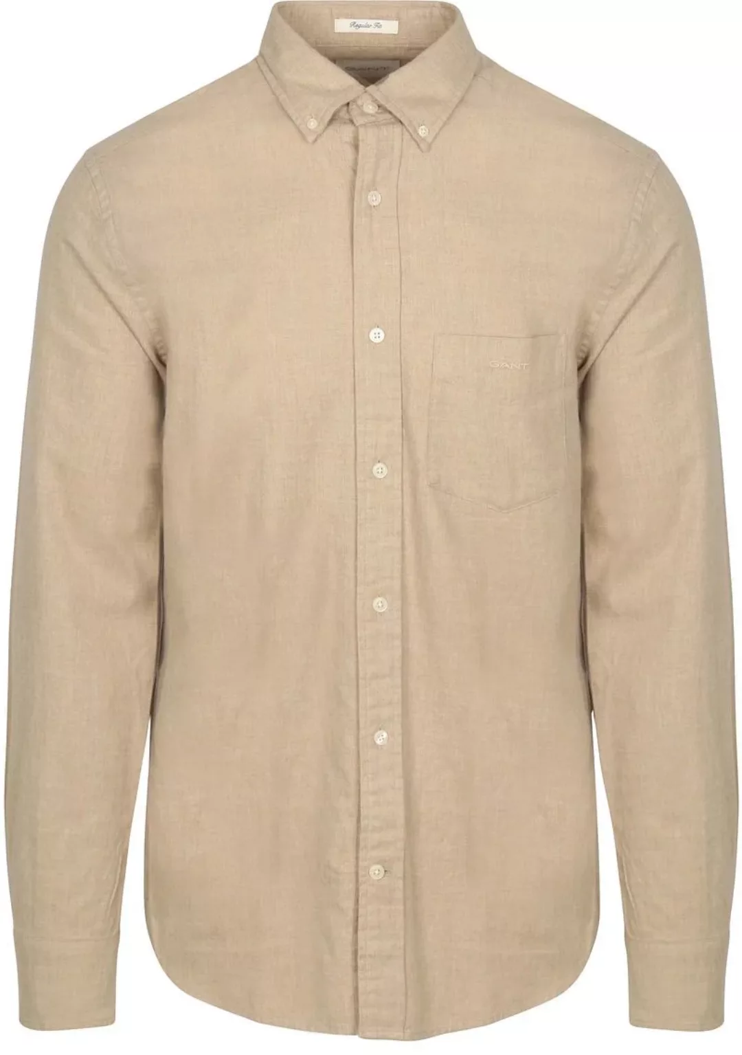 Gant Langarmhemd "REG FLANNEL MELANGE SHIRT" günstig online kaufen