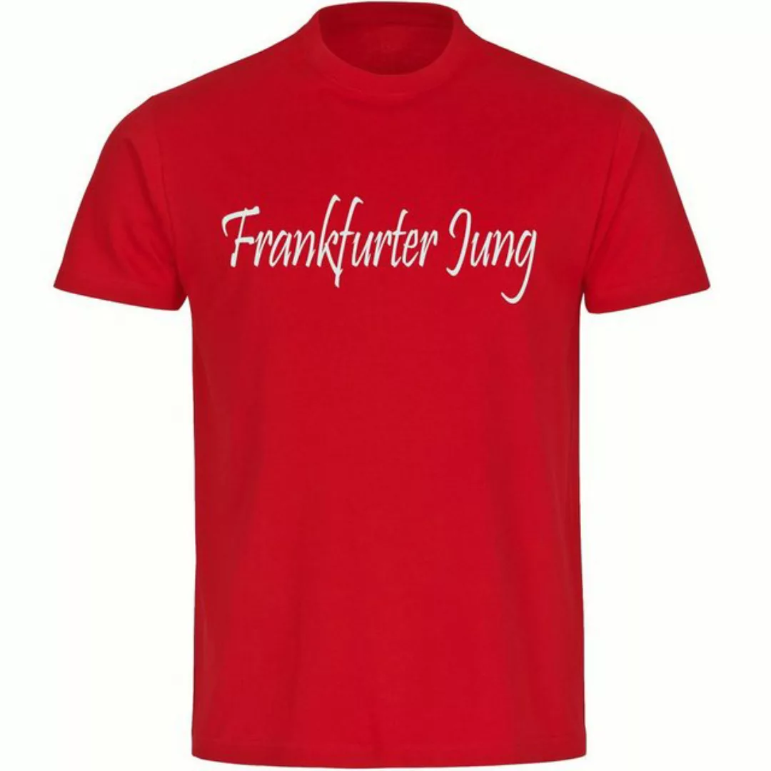 multifanshop T-Shirt Herren Frankfurt - Frankfurter Jung - Männer günstig online kaufen