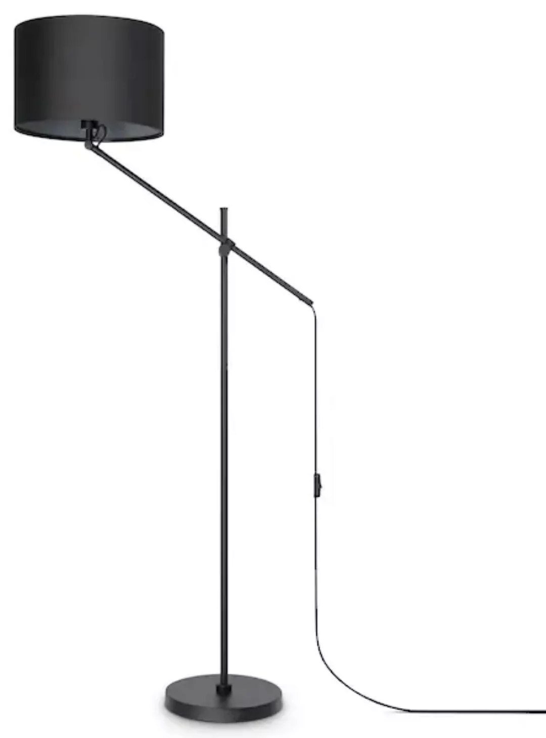 Paco Home Stehlampe »TOM«, 1 flammig-flammig, mit kompatiblen Dimmer und Le günstig online kaufen