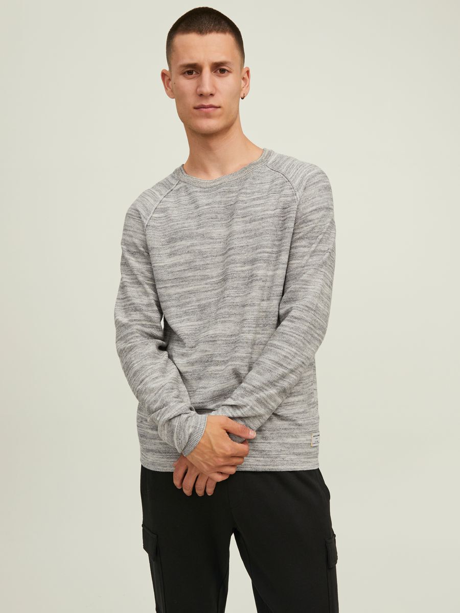 Jack & Jones Strickpullover Dünner Langarm Strickpullover Basic Sweater Mel günstig online kaufen