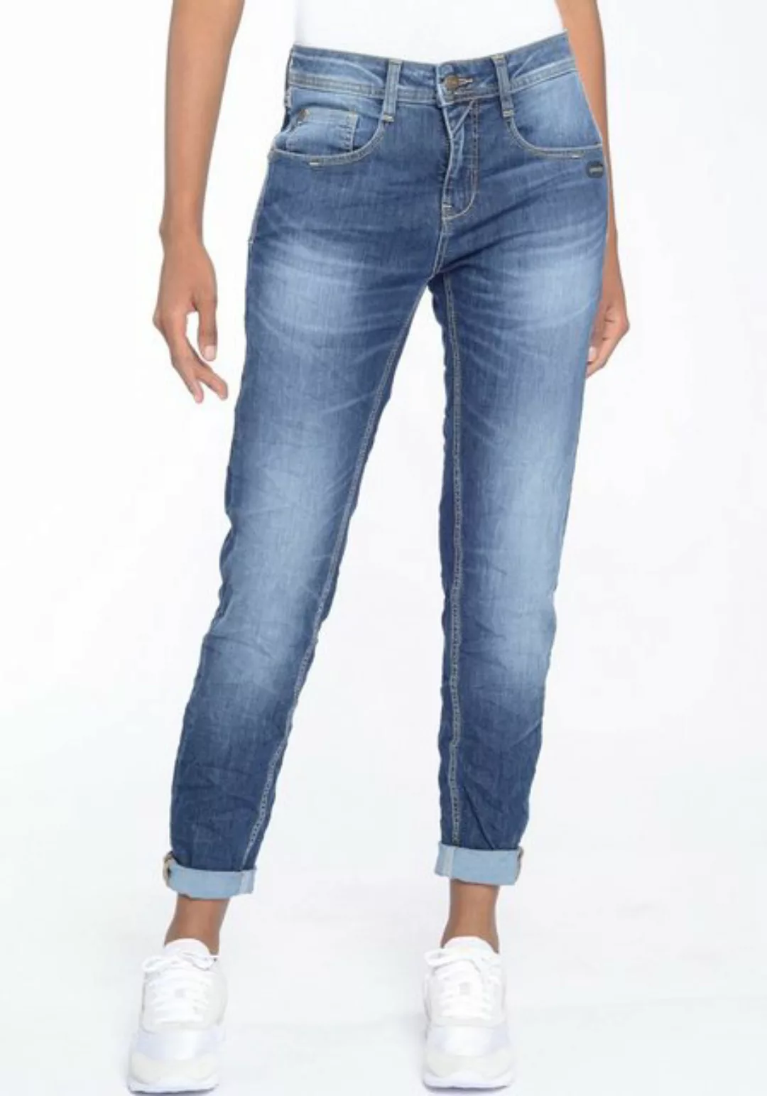 GANG Relax-fit-Jeans 94AMELIE perfekter Sitz durch Elasthan-Anteil günstig online kaufen