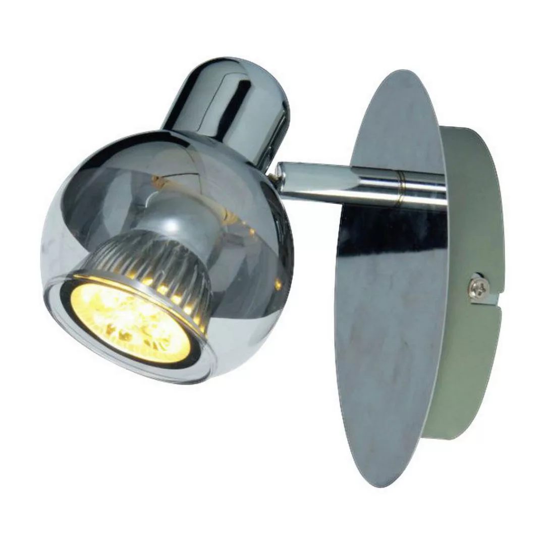 Näve Leuchten LED-Wand- Deckenleuchten NV1117442 Chrom Metall B/H/T: ca. 14 günstig online kaufen