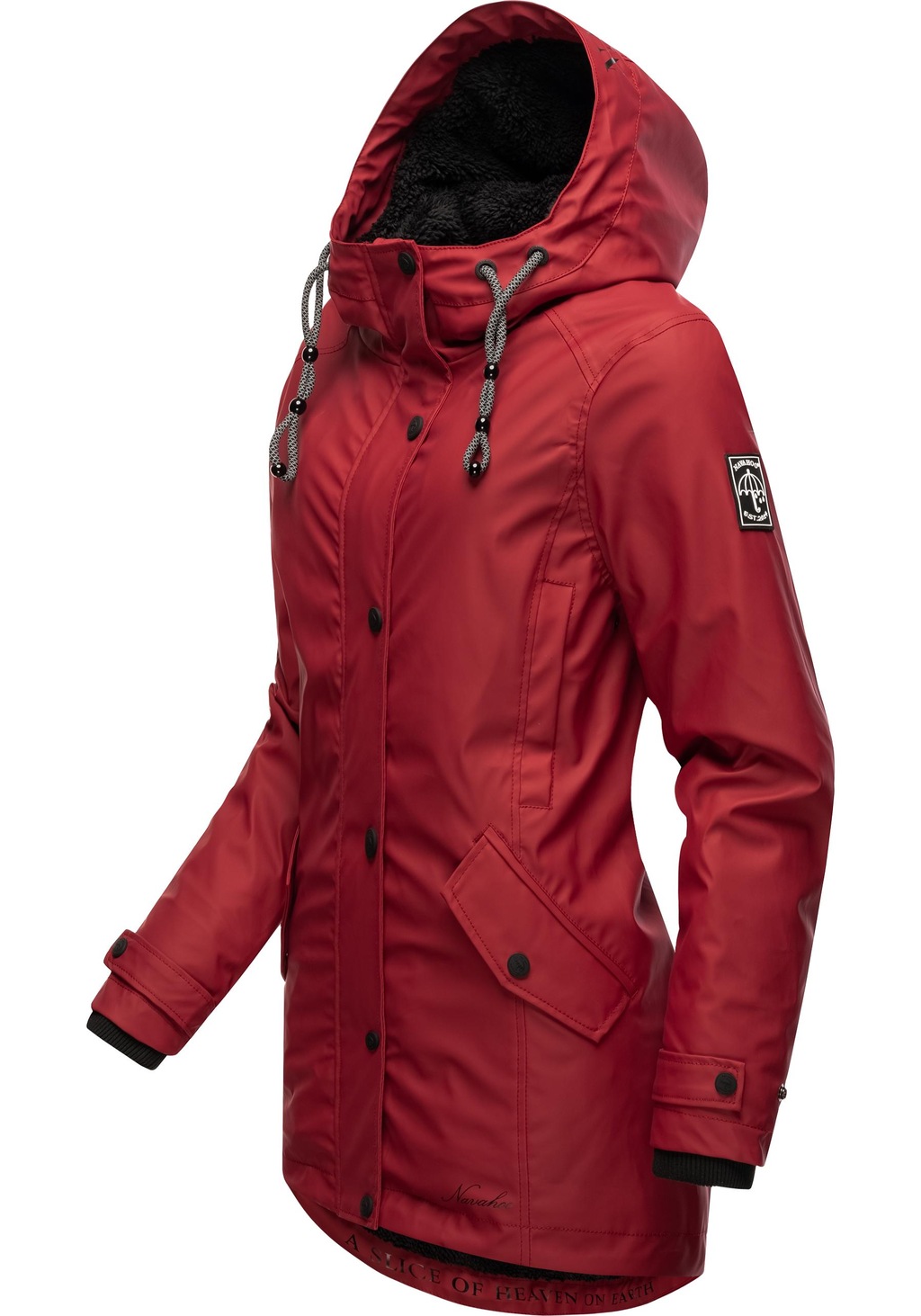 Navahoo Regenjacke "Lindraa", mit Kapuze, stylische wasserdichte Outdoorjac günstig online kaufen