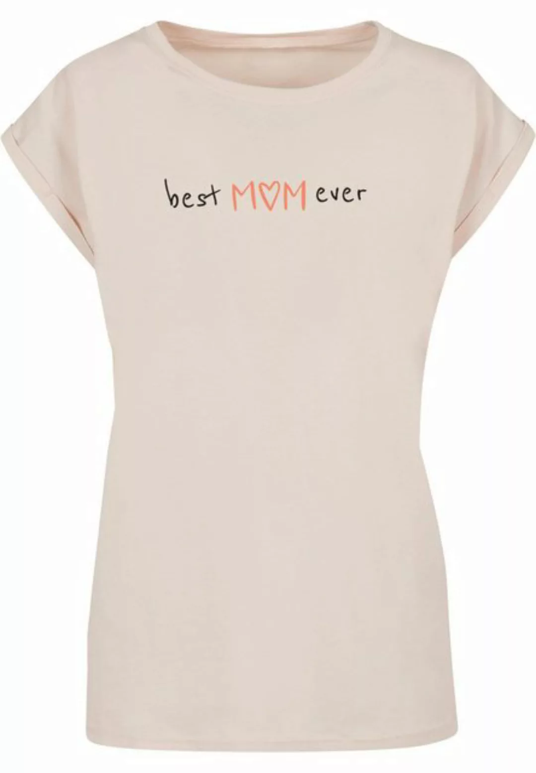 Merchcode T-Shirt Merchcode Damen Ladies Mothers Day - Best mom ever T-Shir günstig online kaufen