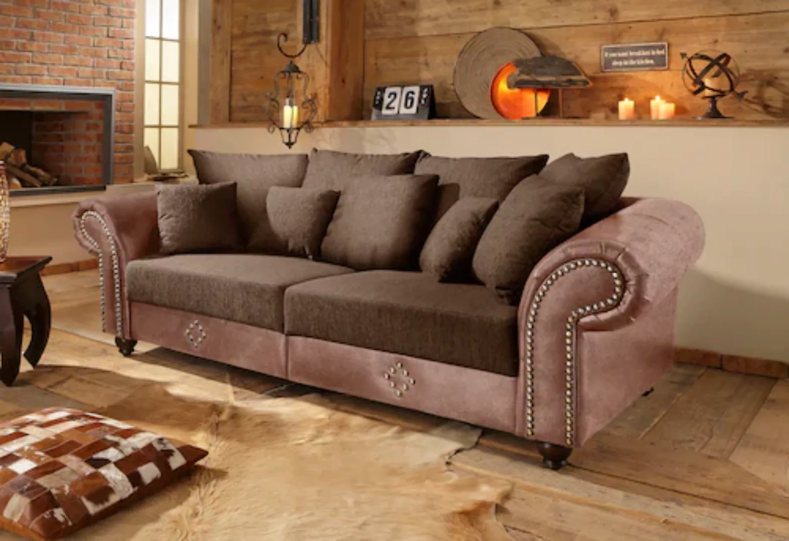 Home affaire Big-Sofa "King George" günstig online kaufen