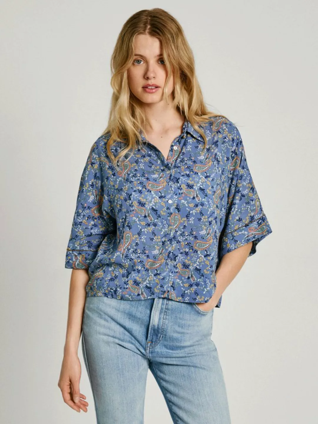 Pepe Jeans Funktionsbluse Mery (1-tlg) Plain/ohne Details günstig online kaufen