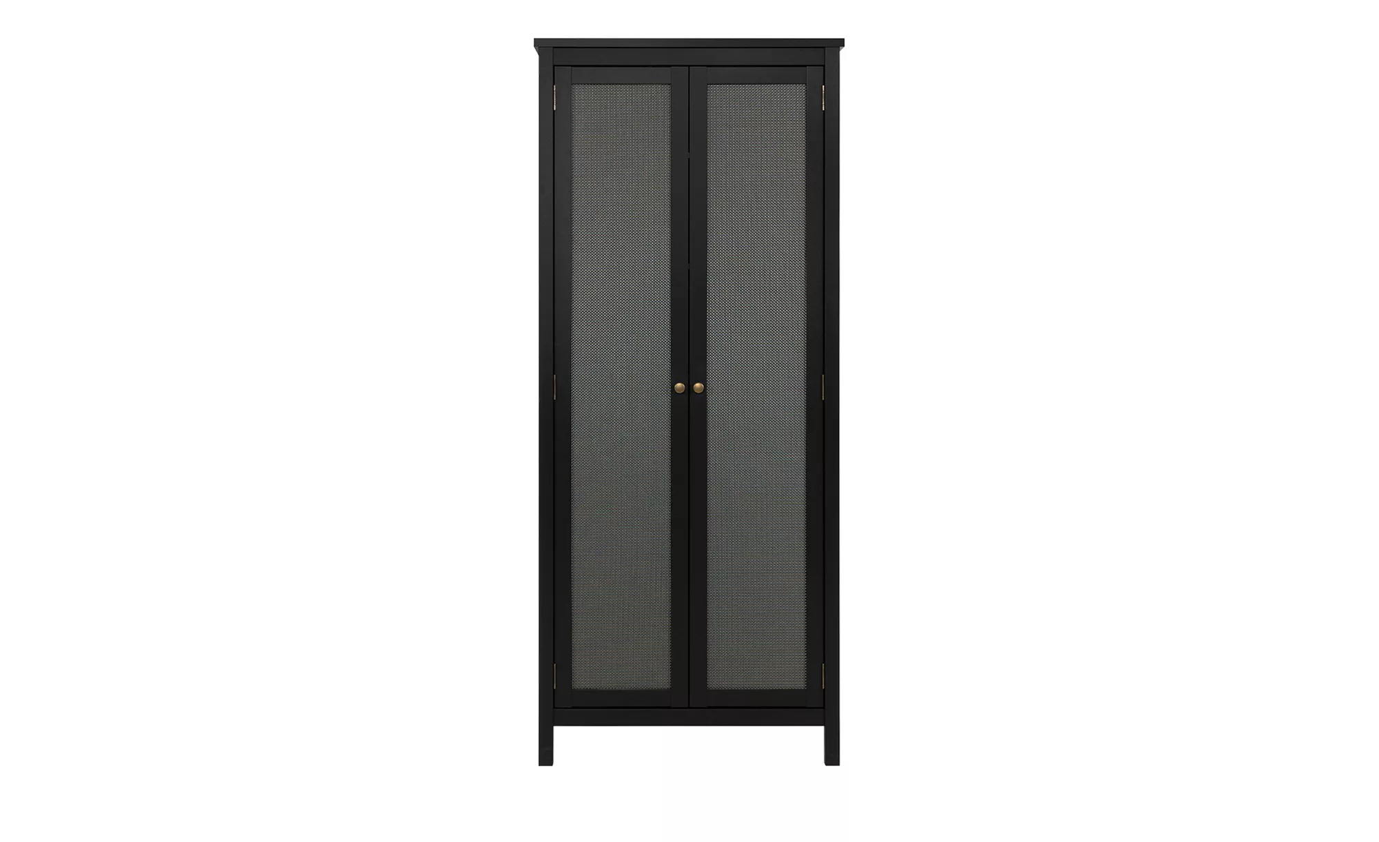 Mehrzweckschrank  Corbara ¦ schwarz ¦ Maße (cm): B: 80 H: 187 T: 40 Kommode günstig online kaufen