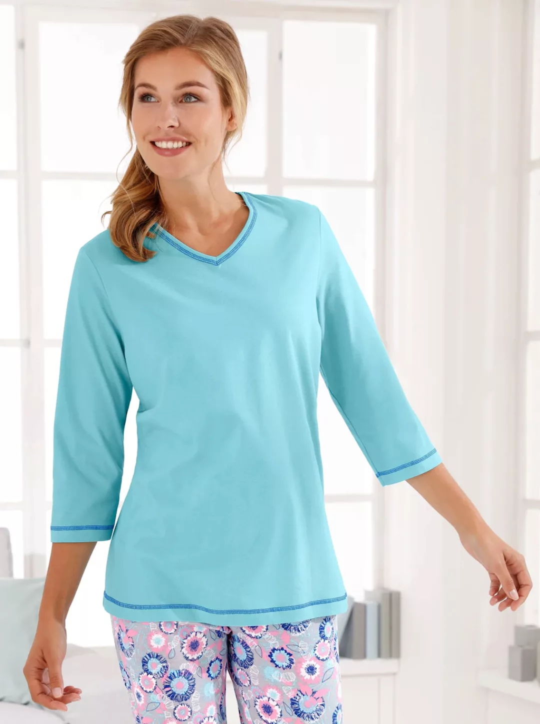 Pyjamaoberteil "Schlafanzug-Shirt" günstig online kaufen