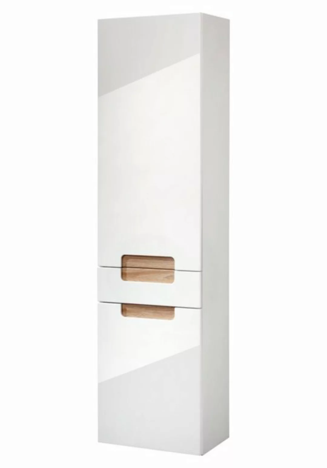 welltime Hochschrank Siena Breite 40 cm, mit hochglänzenden Fronten in weiß günstig online kaufen