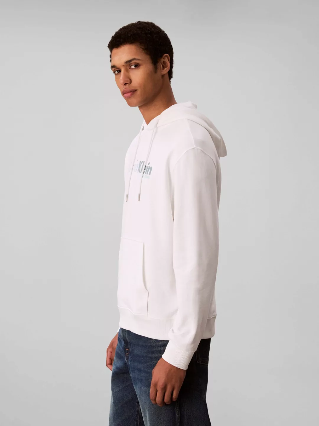 Calvin Klein Kapuzensweatshirt "LS EU 350TERRY CURSIVE GRAPHIC H", regular günstig online kaufen