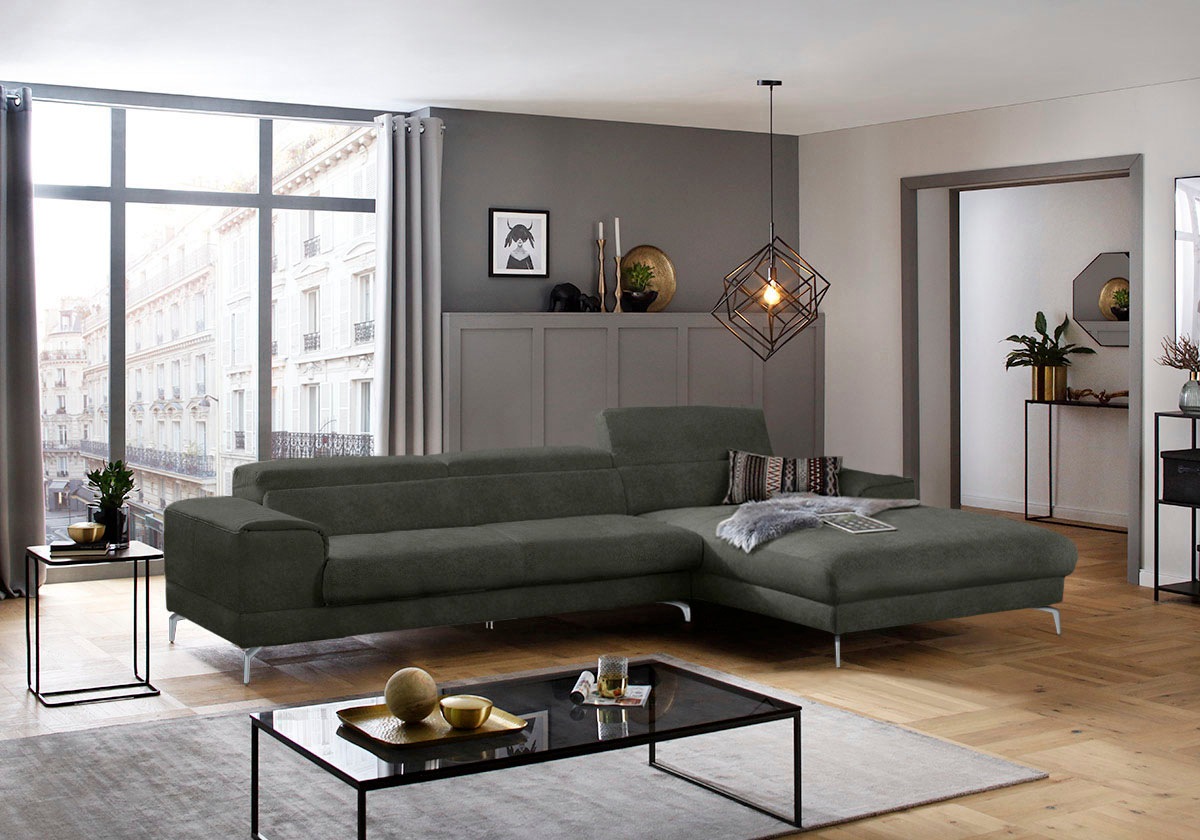 W.SCHILLIG Ecksofa "piedroo, Designsofa mit tollem Sitzkomfort, bequem und günstig online kaufen