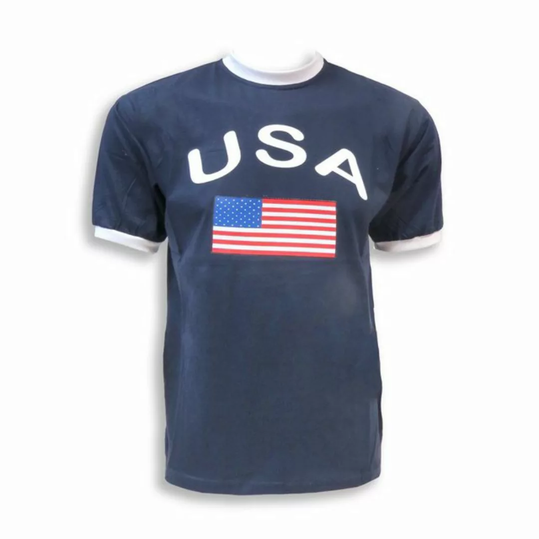 Sonia Originelli T-Shirt Fan-Shirt "USA" Unisex Fußball WM EM Herren T-Shir günstig online kaufen