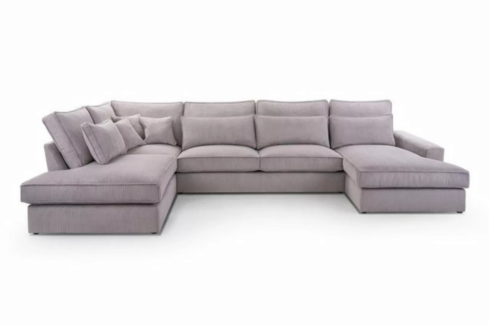 AN-MOEBEL4U Ecksofa Eckcouch MATTEO U 398x176/225x93, Polyurethanschaum T35 günstig online kaufen