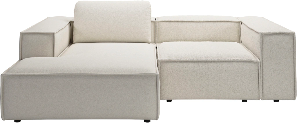 Places of Style Ecksofa "Watertown, kompakte L-Form, 246 cm breite für klei günstig online kaufen