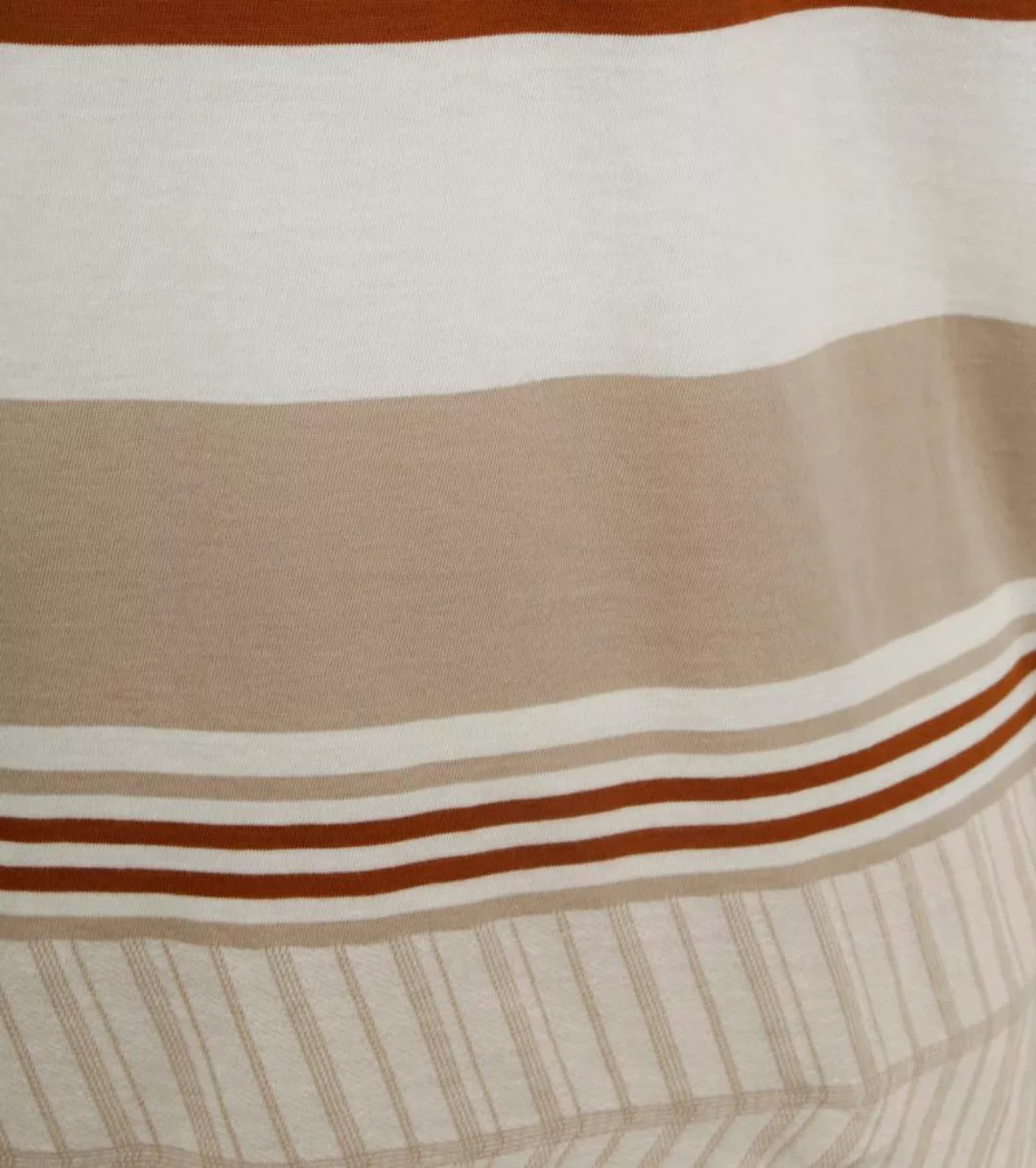 Anerkjendt Kikki T-shirt Streifen Beige - Größe XL günstig online kaufen