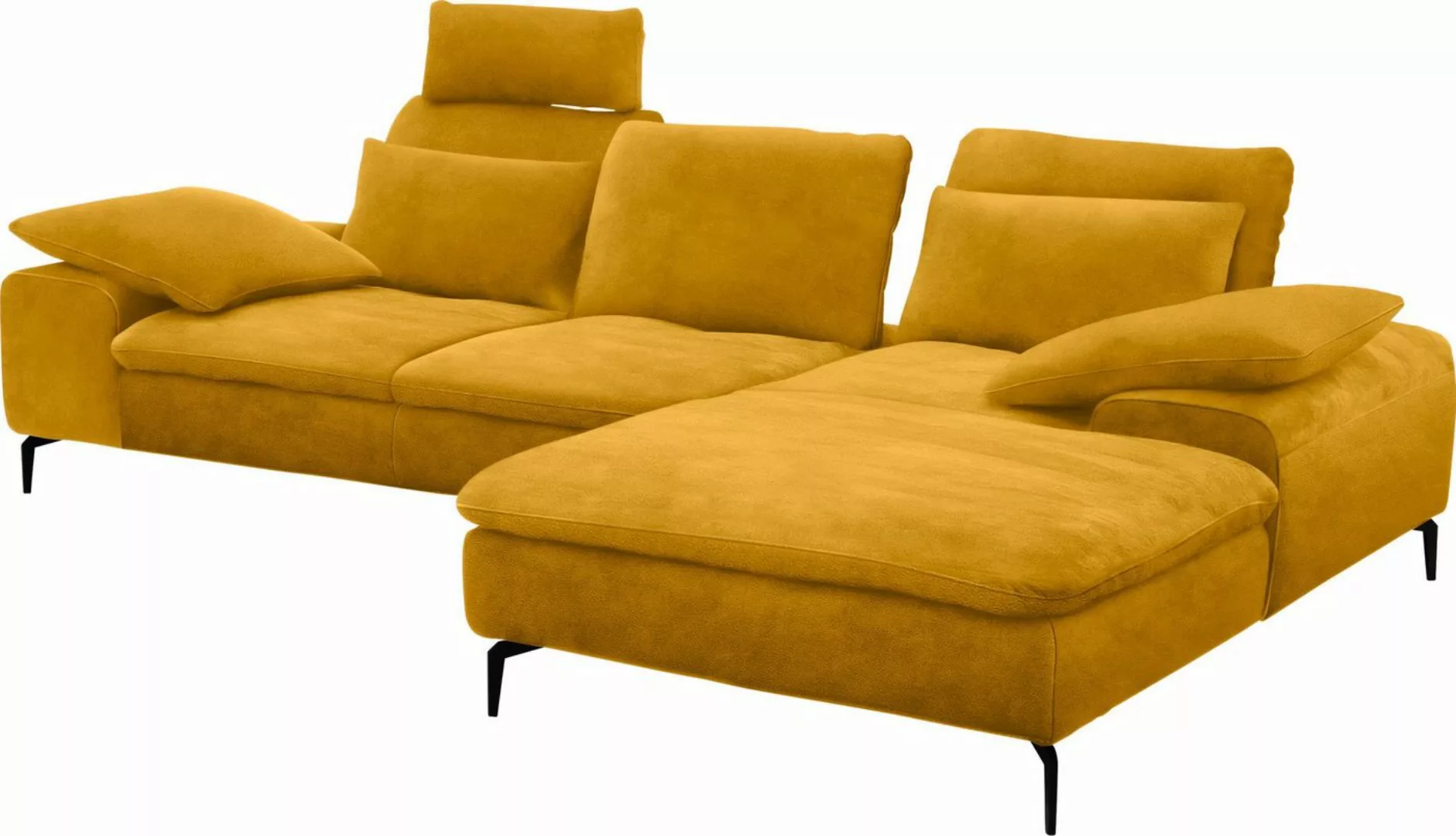 W.SCHILLIG Ecksofa valentinoo, Set, inklusive Hocker, mit Sitztiefenverstel günstig online kaufen