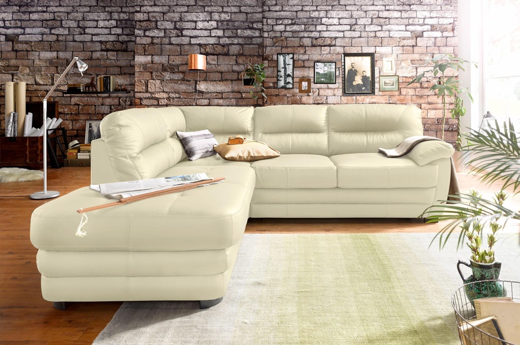 COTTA Polstergarnitur "Royale L-Form", (Set), Set bestehend aus: Ecksofa & günstig online kaufen