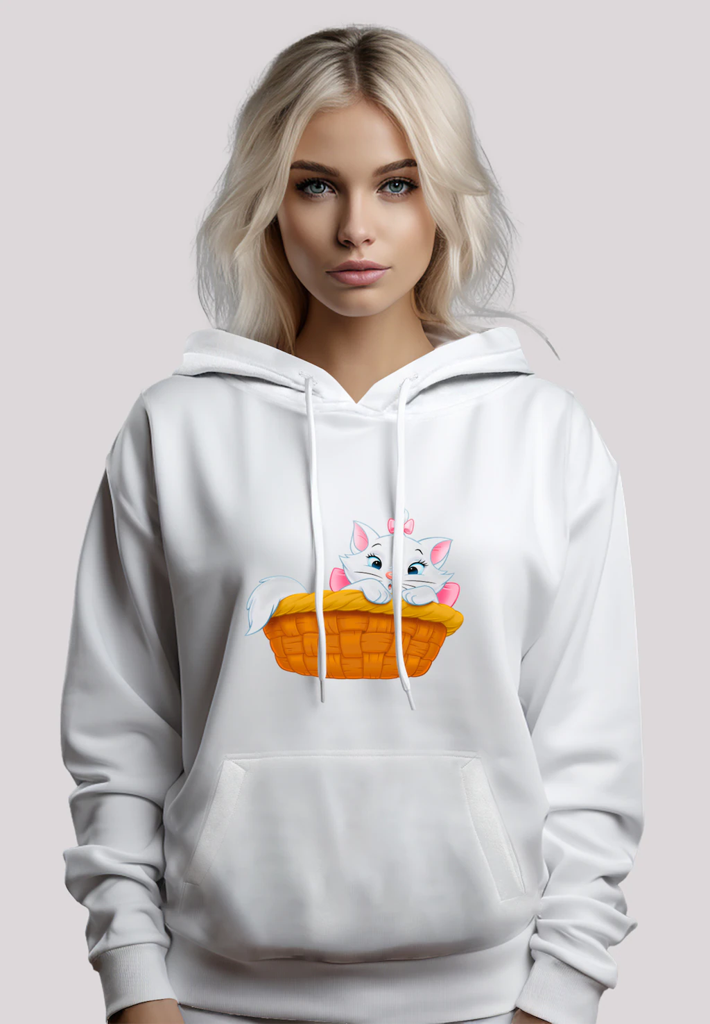 F4NT4STIC Kapuzenpullover "Disney Aristocats Marie in Basket", Premium Qual günstig online kaufen