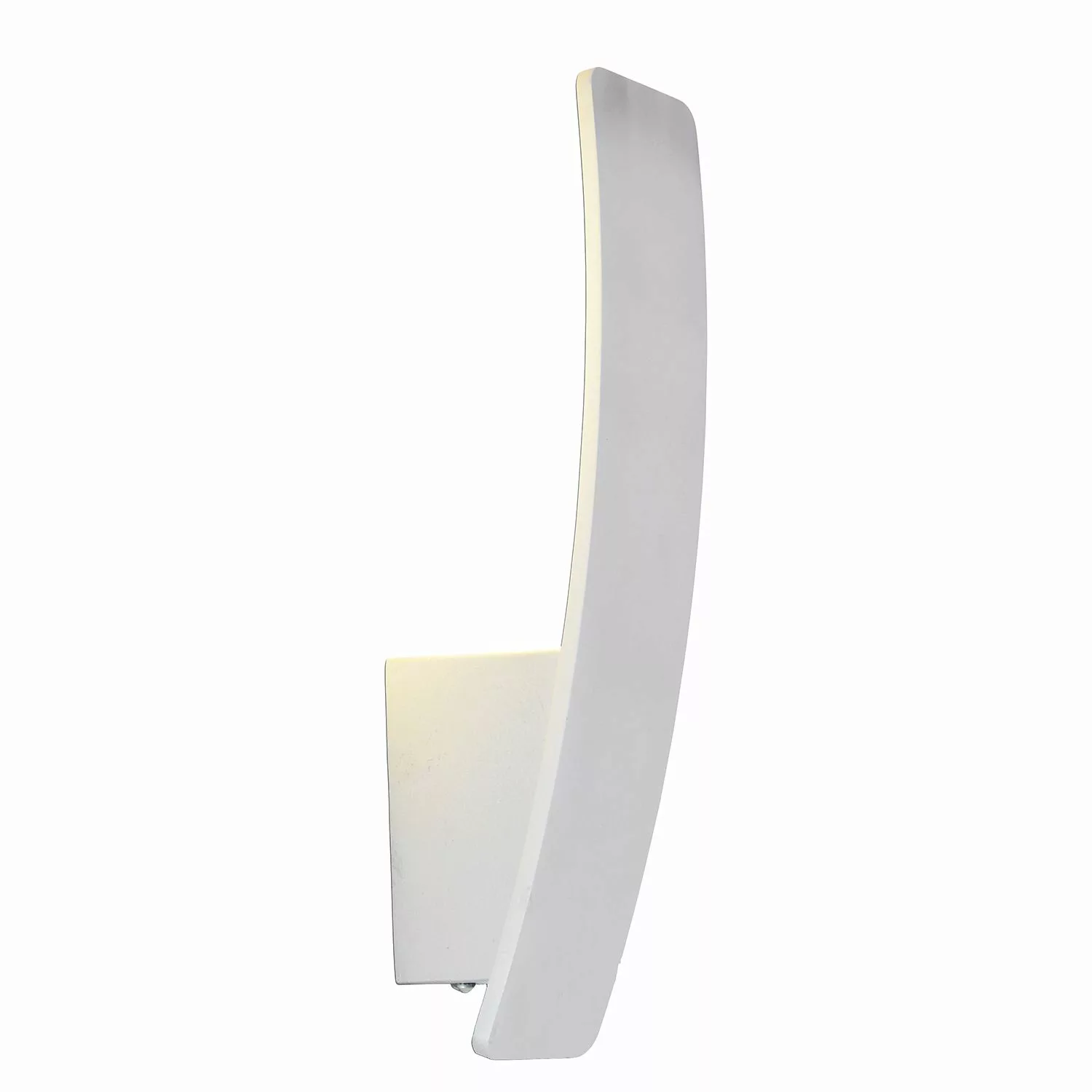 home24 Näve Wandleuchte Stan LED Modern Weiß Aluminium Rechteckig 6x30x7 cm günstig online kaufen