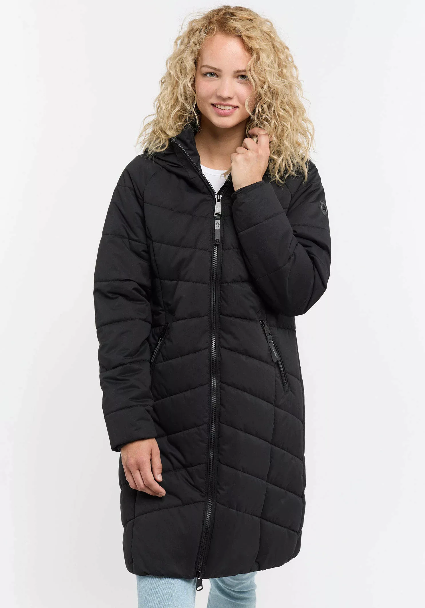 Ragwear Steppjacke "DIZZIE COAT", mit Kapuze, Urban Streetwear Style mit 2- günstig online kaufen