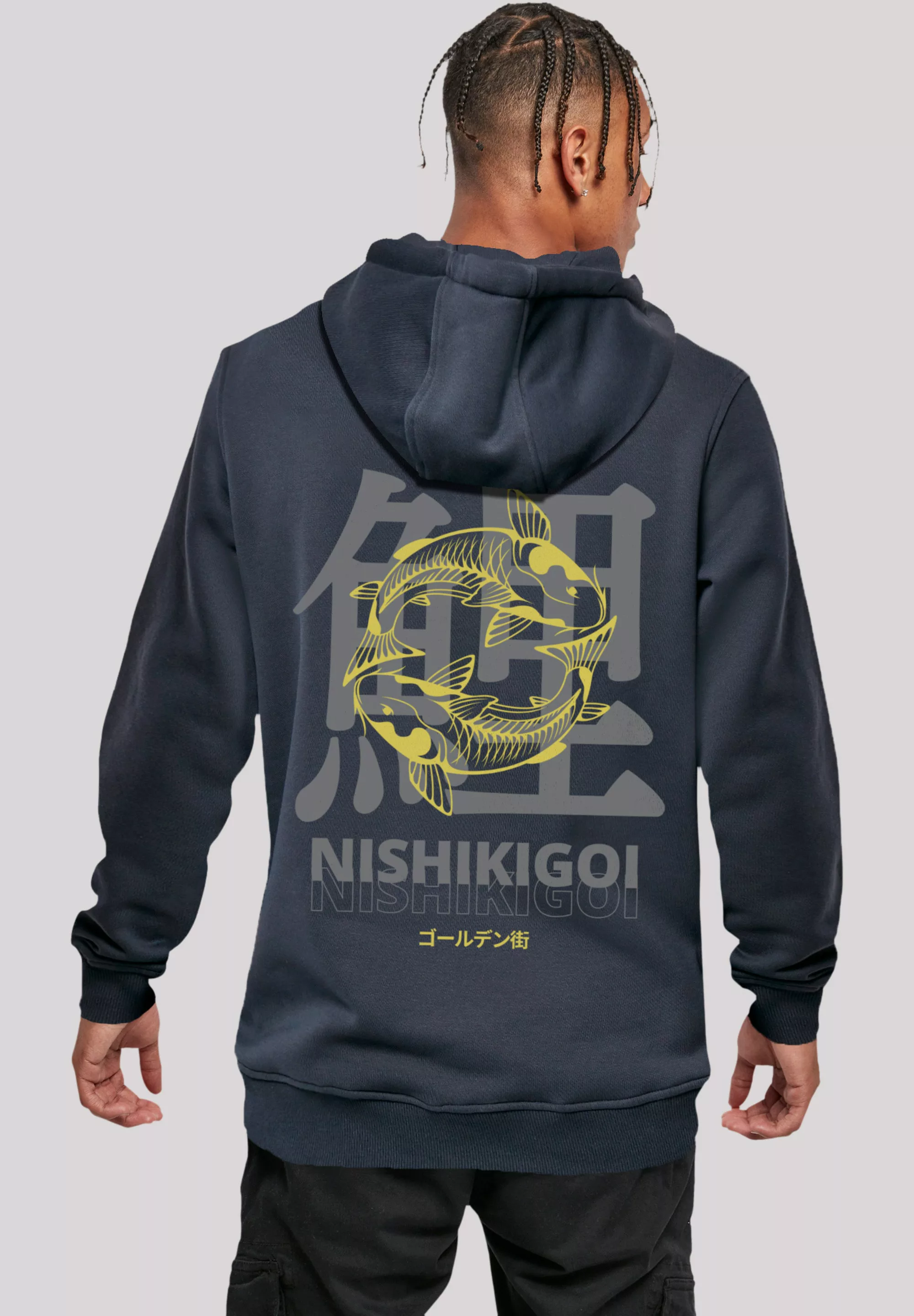 F4NT4STIC Kapuzenpullover "Koi Golden Gai", Print günstig online kaufen