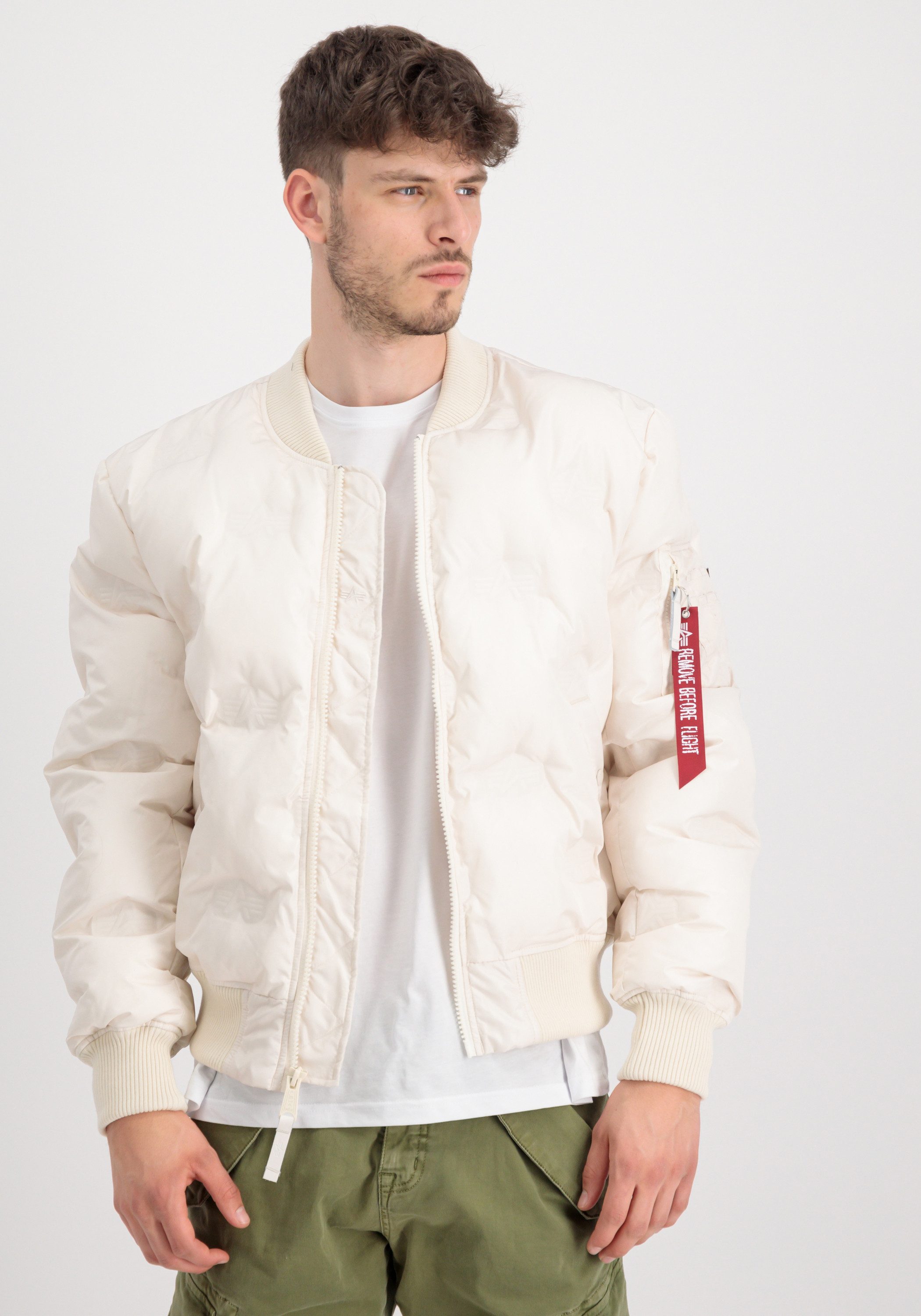 Alpha Industries Winterjacke "MA-1 Emb. Logo Puffer Winterjacke" günstig online kaufen