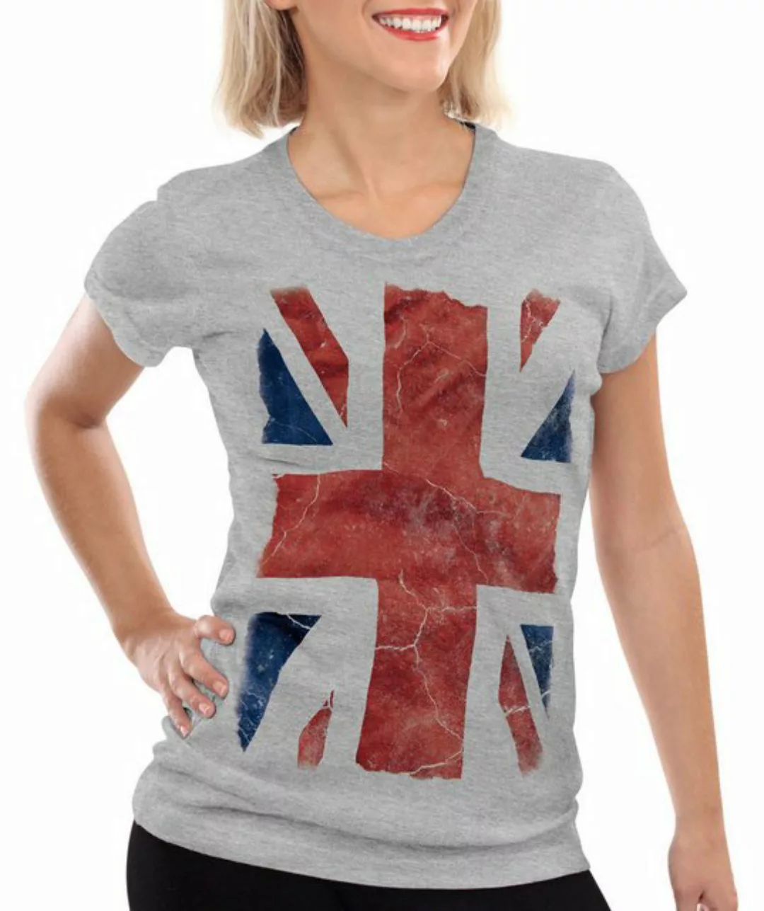 style3 T-Shirt Union Jack großbritannien england london flagge brexit queen günstig online kaufen