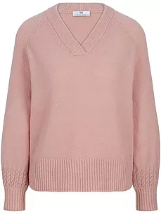 V-Pullover Peter Hahn rosé günstig online kaufen