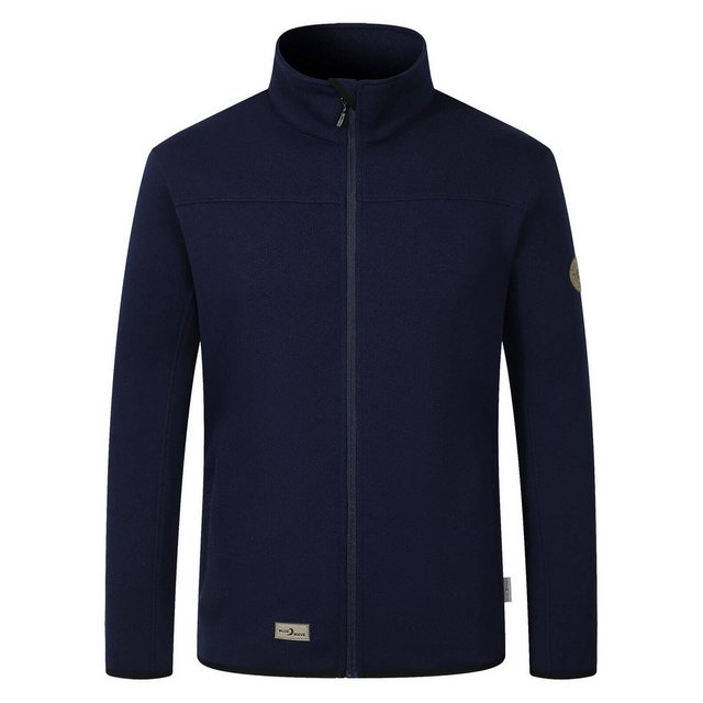 Blue Wave Fleecejacke Damen Jacke Nissa in Strickoptik mit Stehkragen und R günstig online kaufen