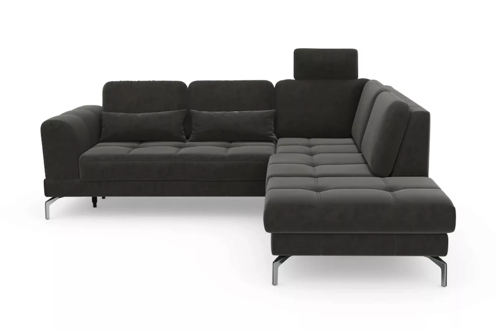 sit&more Ecksofa »Bendigo L-Form«, inklusive Sitztiefenverstellung, Bodenfr günstig online kaufen