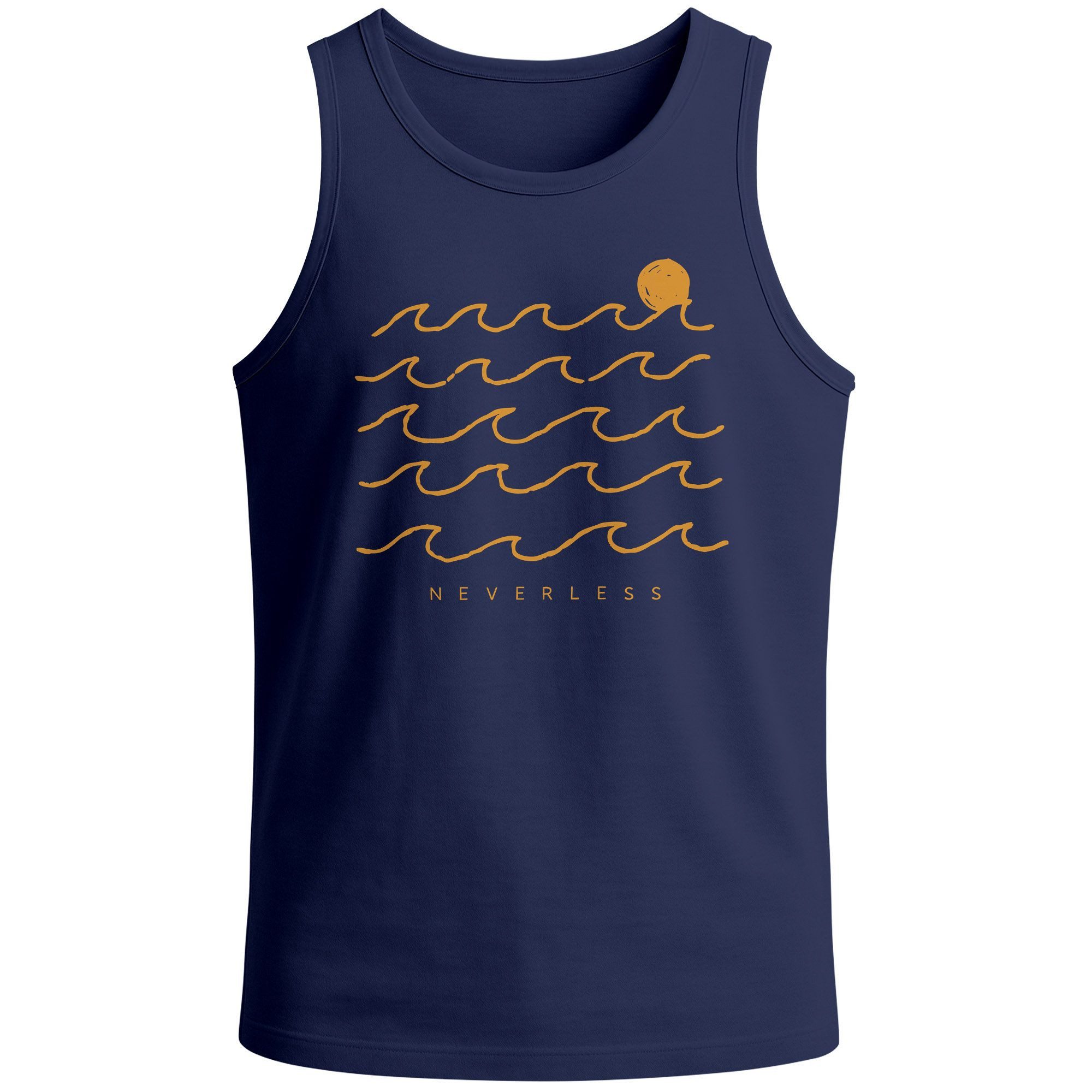 Neverless Tanktop Herren Tank-Top mitt Print günstig online kaufen